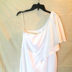 VENUS | White Jumpsuit with Pockets Size: 12